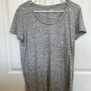 Grey boyfriend tee